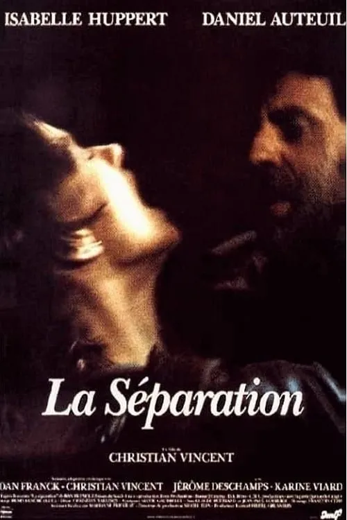La séparation poster