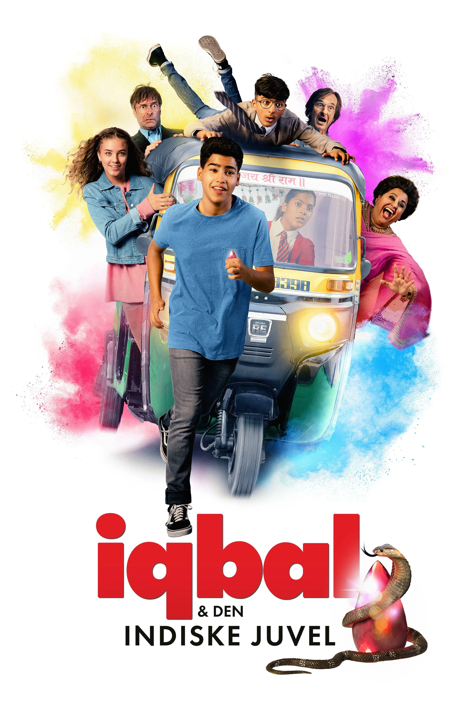 Iqbal en het juweel van India poster