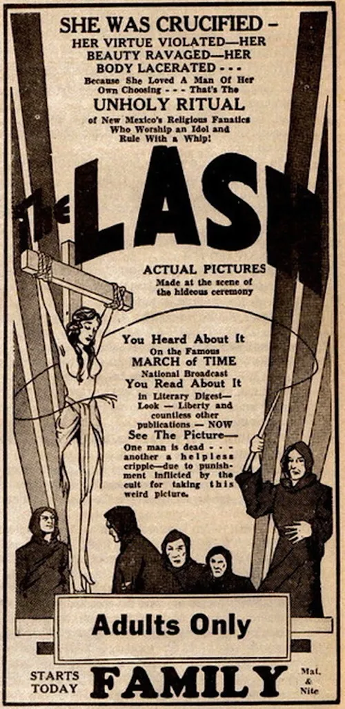 Lash of the Penitentes poster