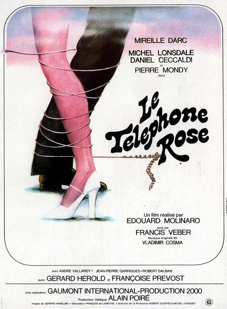 Le téléphone rose poster