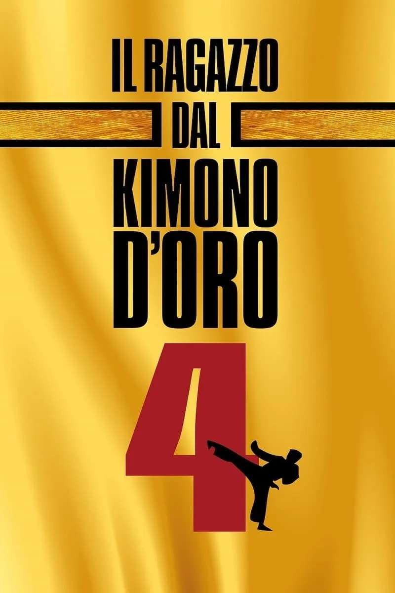 Il ragazzo dal kimono d'oro 4 poster