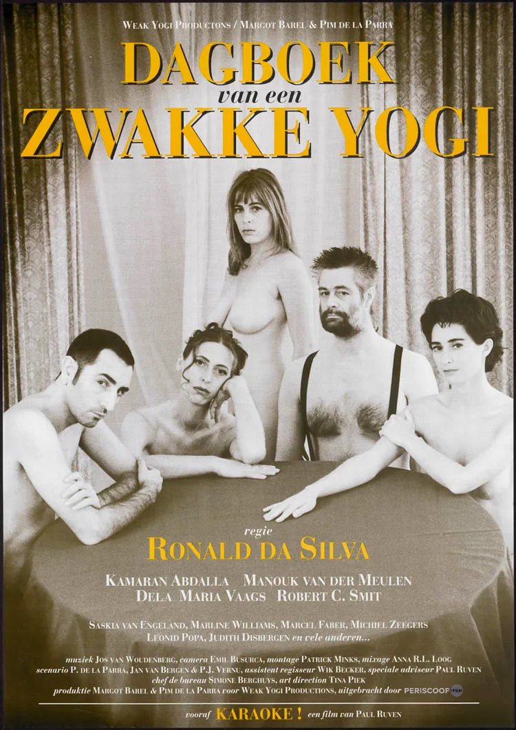 Dagboek van een zwakke yogi poster