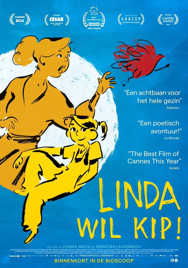 Linda wil kip! poster