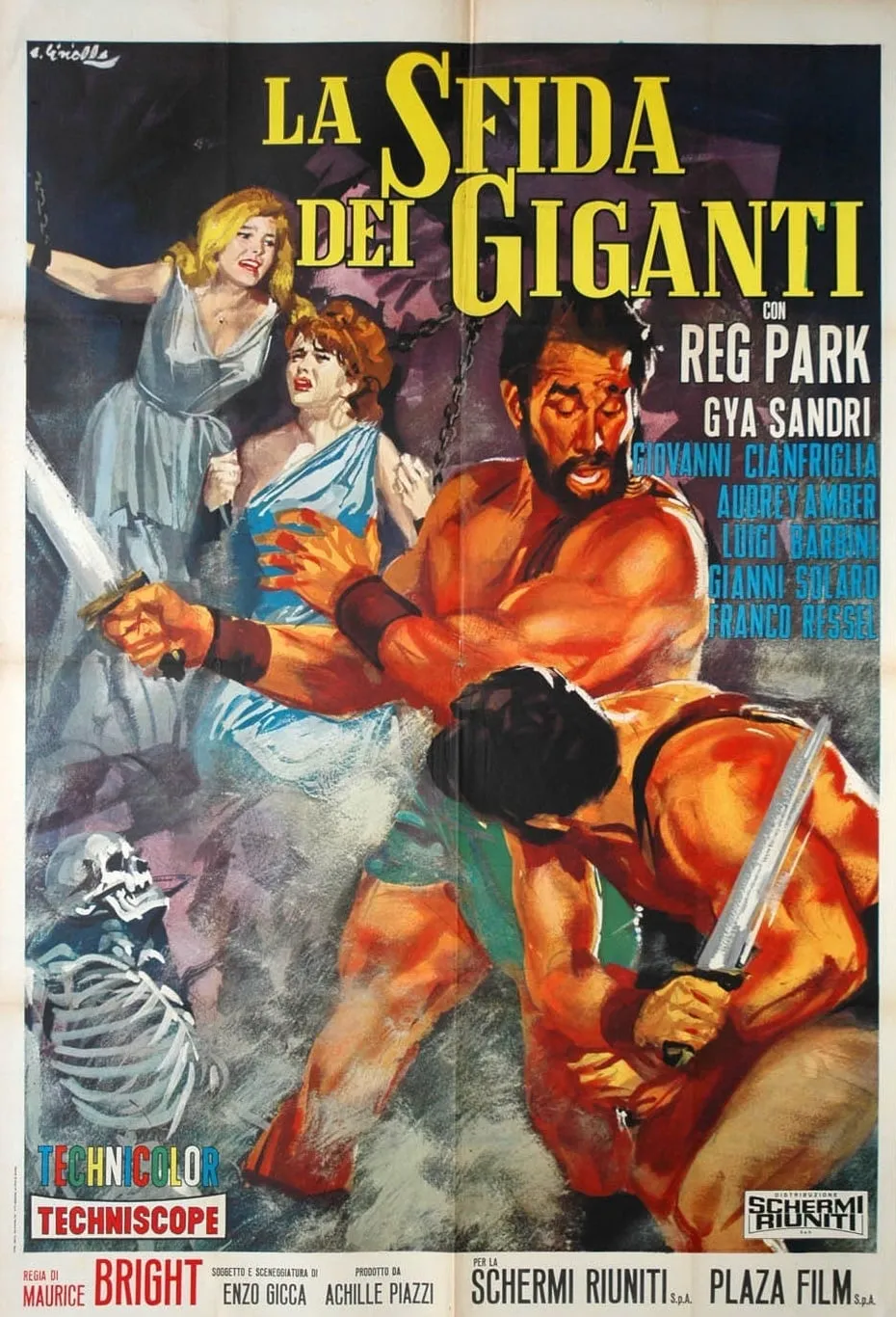 La sfida dei giganti poster