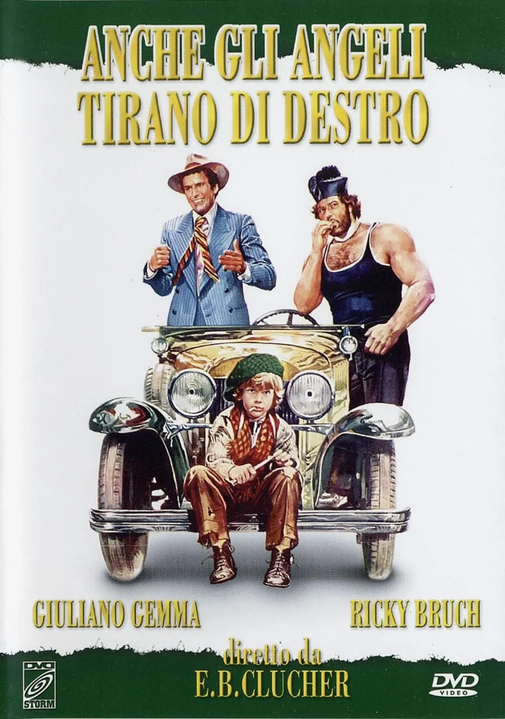 Anche gli angeli tirano di destro poster