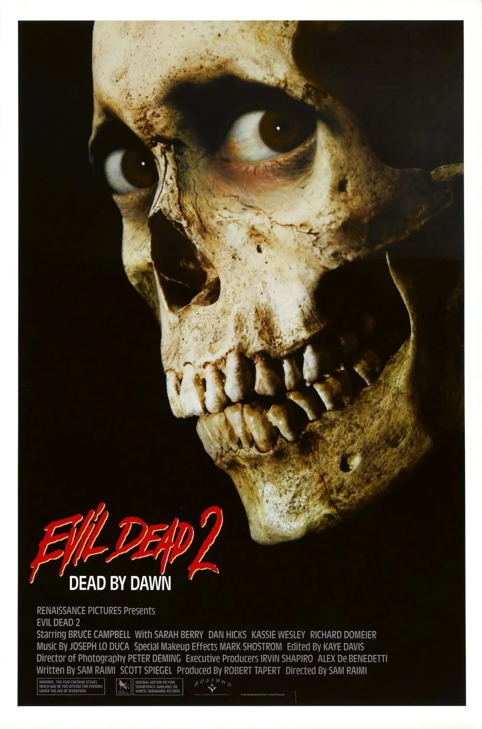 Evil Dead II: Dead by Dawn poster