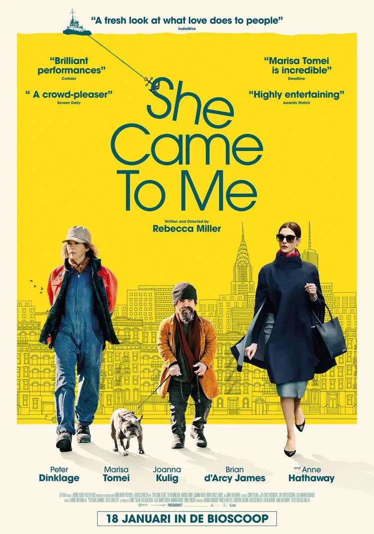 She Came to Me poster