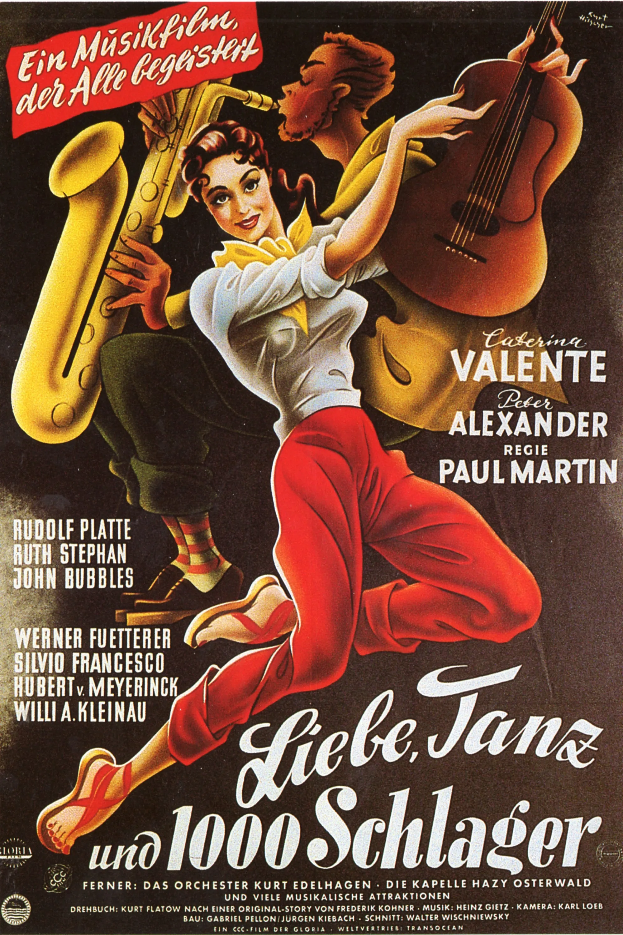Liebe, Tanz und 1000 Schlager poster