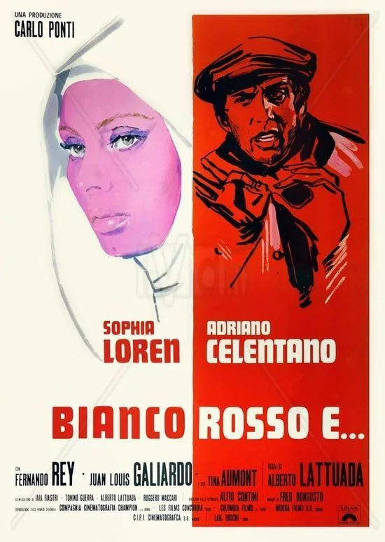 Bianco, rosso e... poster
