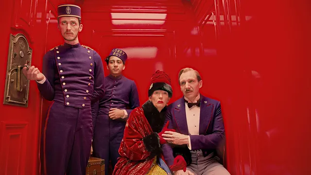 Beeld uit de film The Grand Budapest Hotel