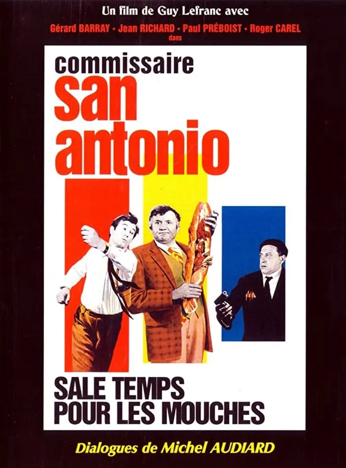 Sale temps pour les mouches poster