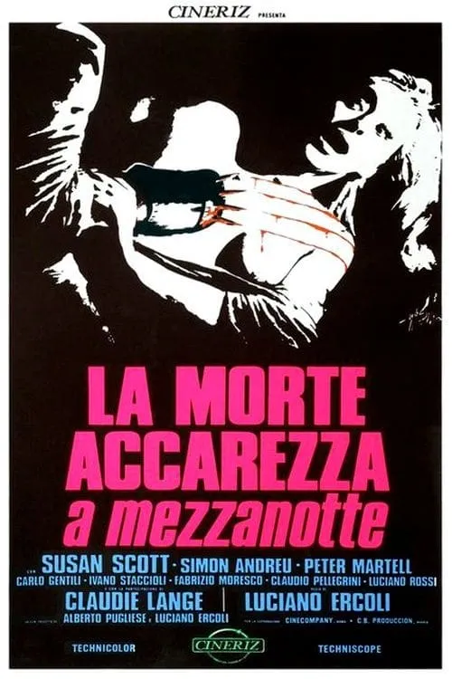 Morte accarezza a mezzanotte poster
