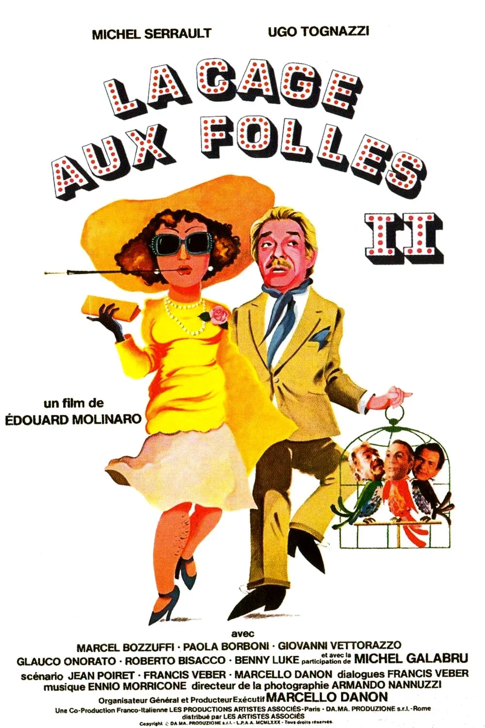 La cage aux folles II poster