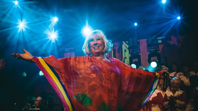 Willeke Alberti met de Parels van de Jordaan tijdens Noorderslag 2017