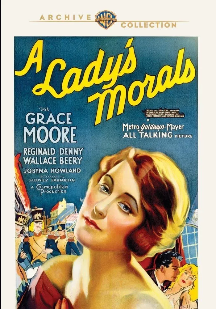 A Lady's Morals poster