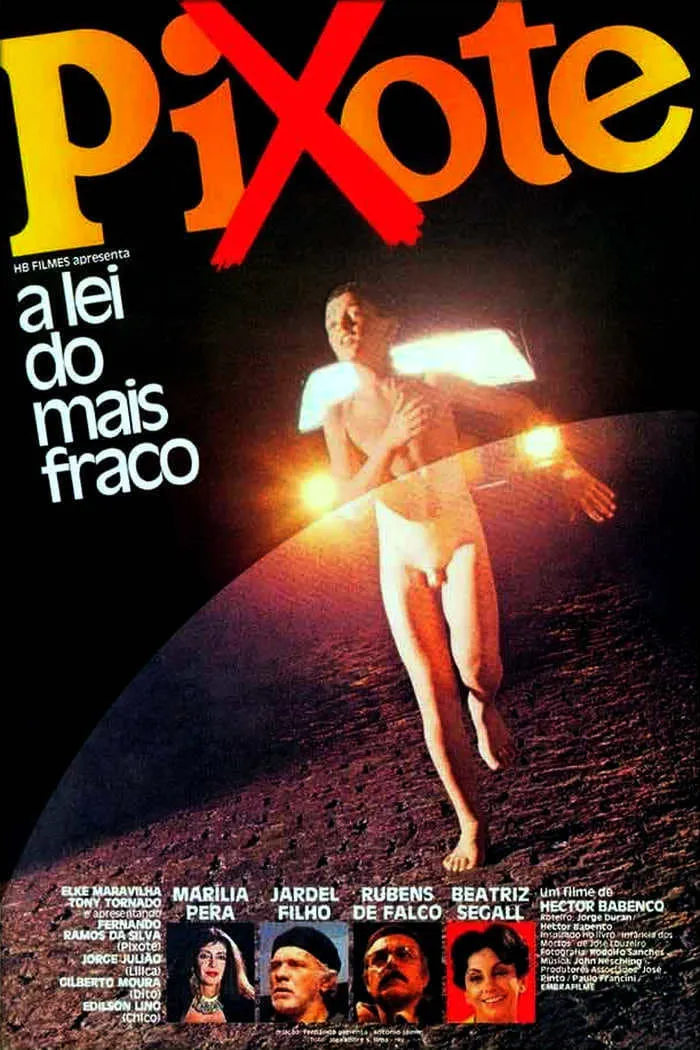 Pixote a lei do mais fraco poster