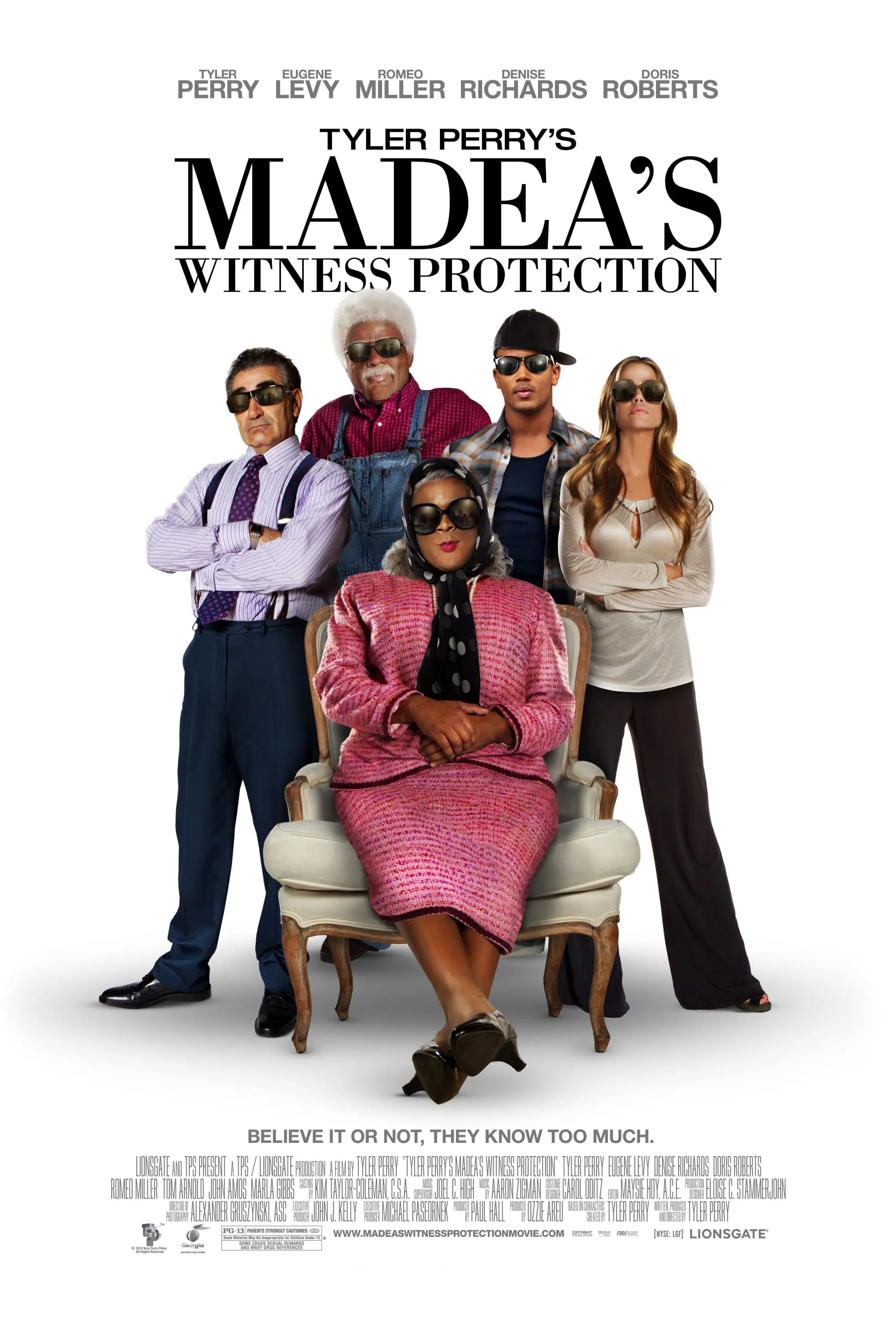 Madea's Witness Protection poster