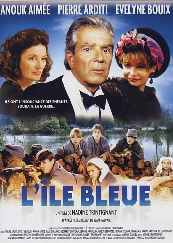 L'île bleue poster