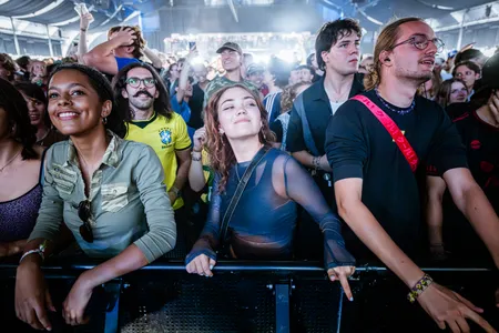 Publiek bij JPEGMAFIA tijdens Lowlands 2026