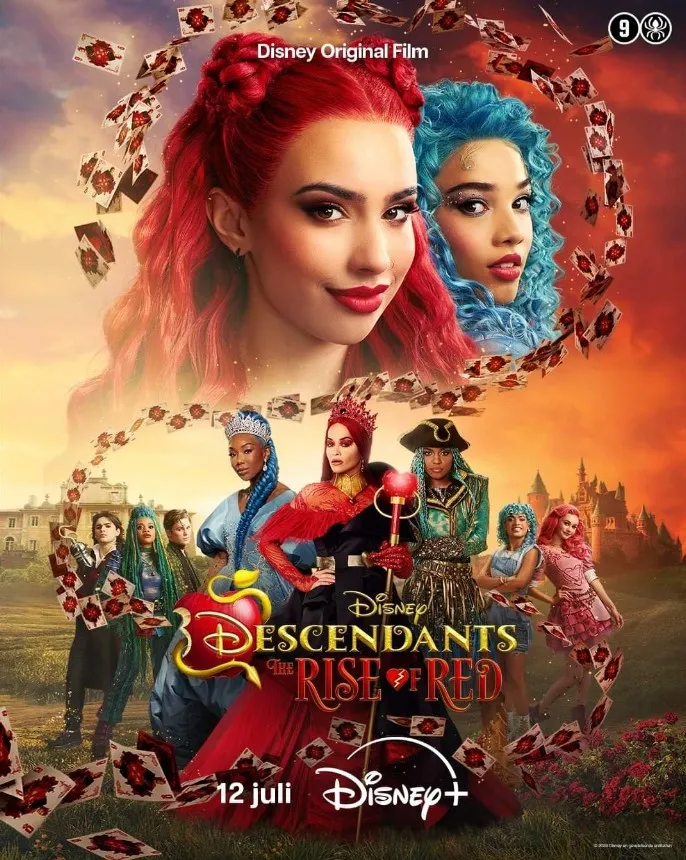 Descendants: The Rise of Red poster