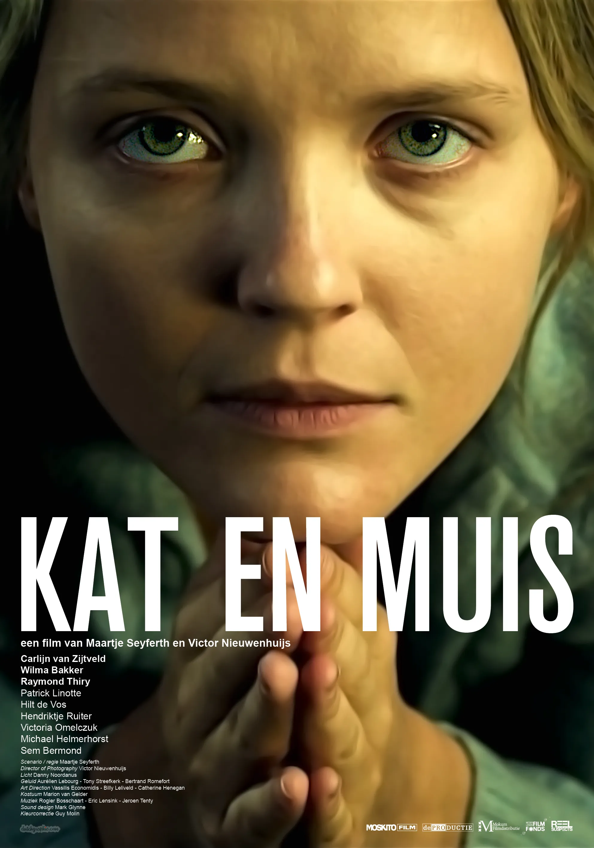 Kat en muis poster