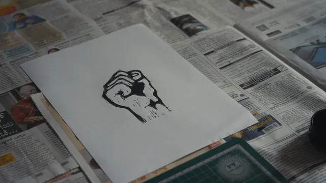 Still uit 'Draw for Change'