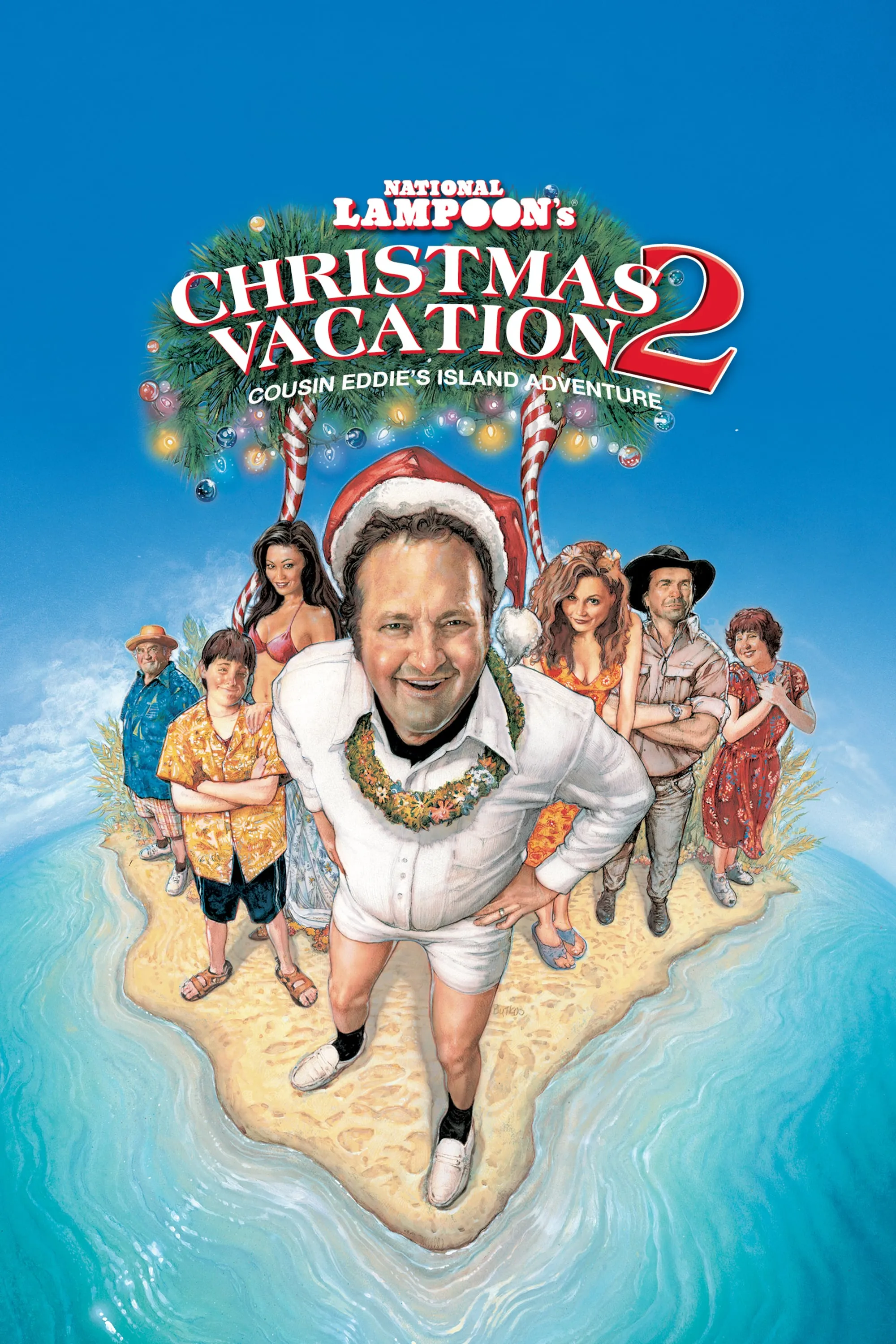 Christmas vacation 2: Cousin Eddie's island adventures poster