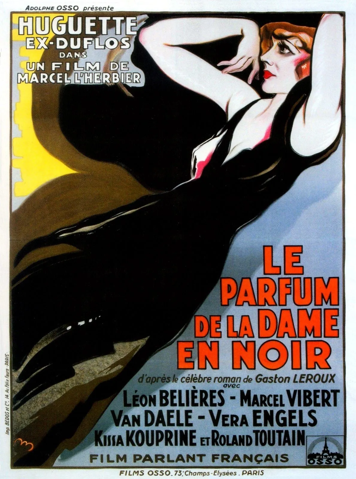 Le Parfum de la dame en noir poster
