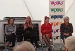 Biba Schoenmaker (broodfonds), Pallas Agterberg (Alliander), Marjan Minnesma (Stichting Urgenda) en Margreet van Gastel (VVD)