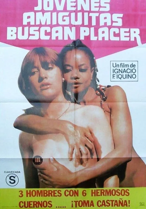 Jóvenes amiguitas buscan placer poster