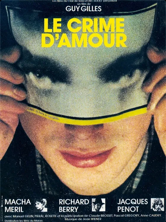 Le Crime d'amour poster