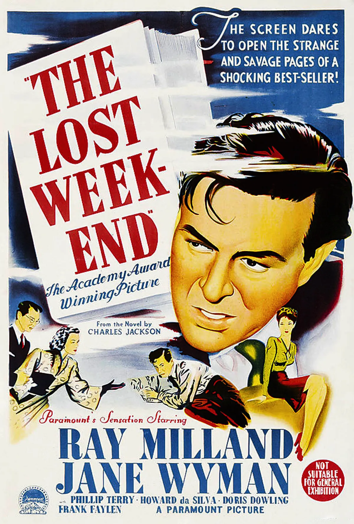 The Lost Weekend poster