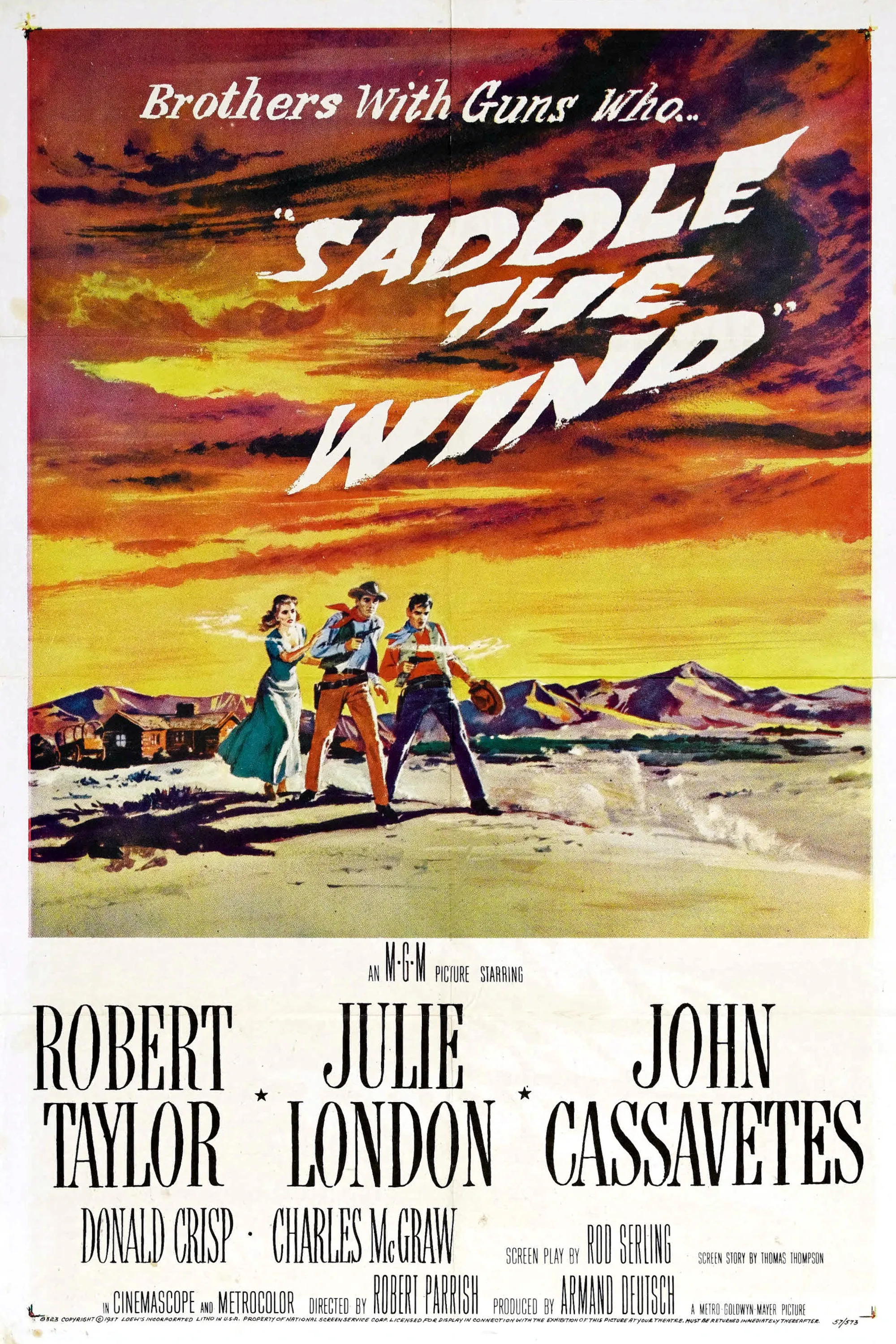 Saddle the Wind poster