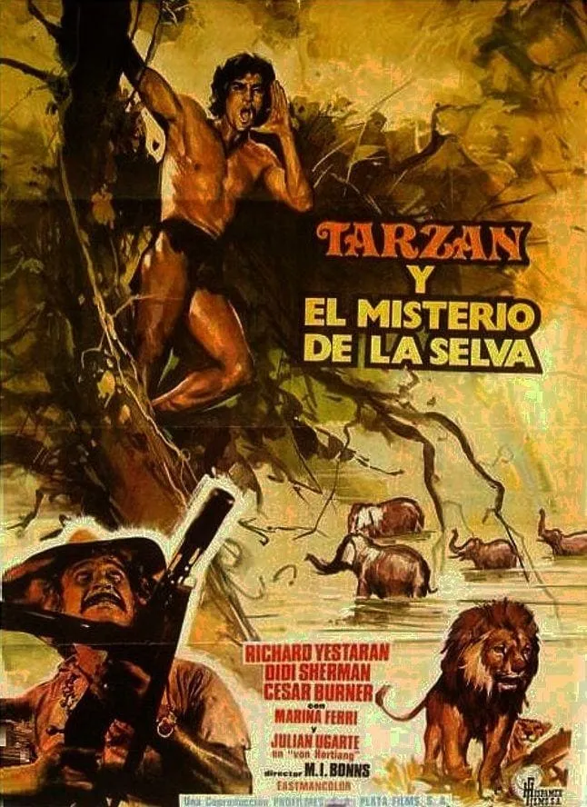 Tarzán y el misterio de la selva poster