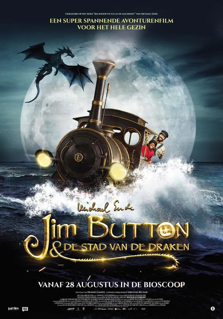 Jim Button en de stad van de draken poster