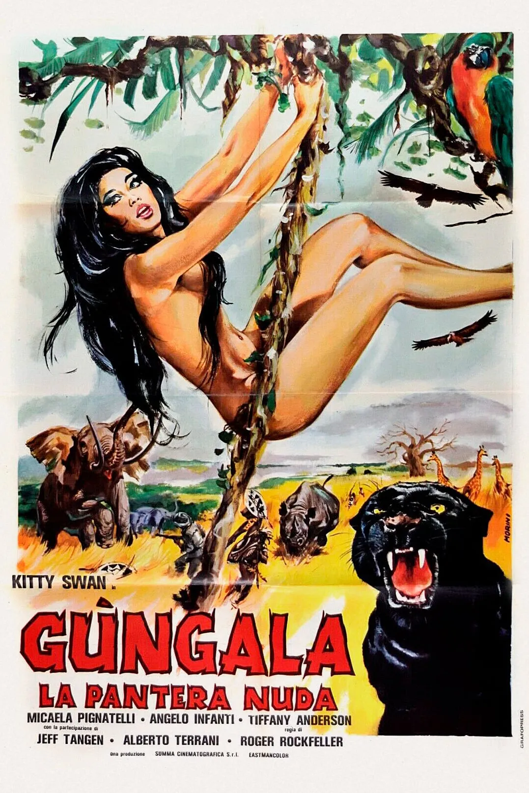 Gungala, la pantera nuda poster