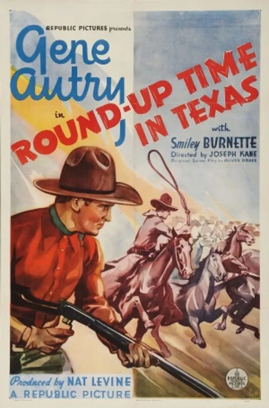 Roundup Time in Texas poster