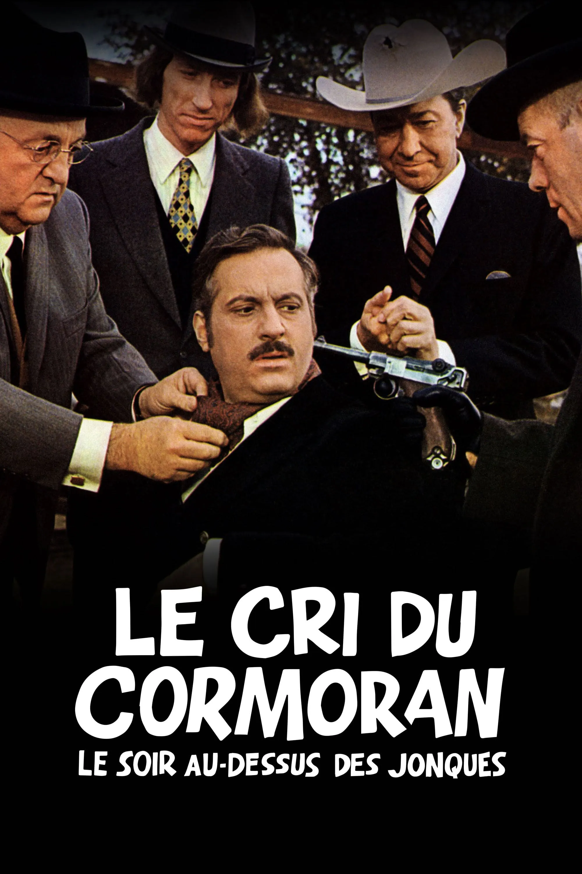 Le cri du cormoran le soir au-dessus des jonques poster