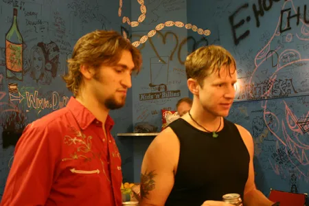 The Jetsams-zanger Simon met Guy Forsyth