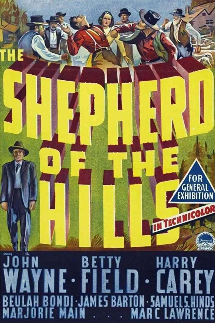 The shepherd of the hills poster