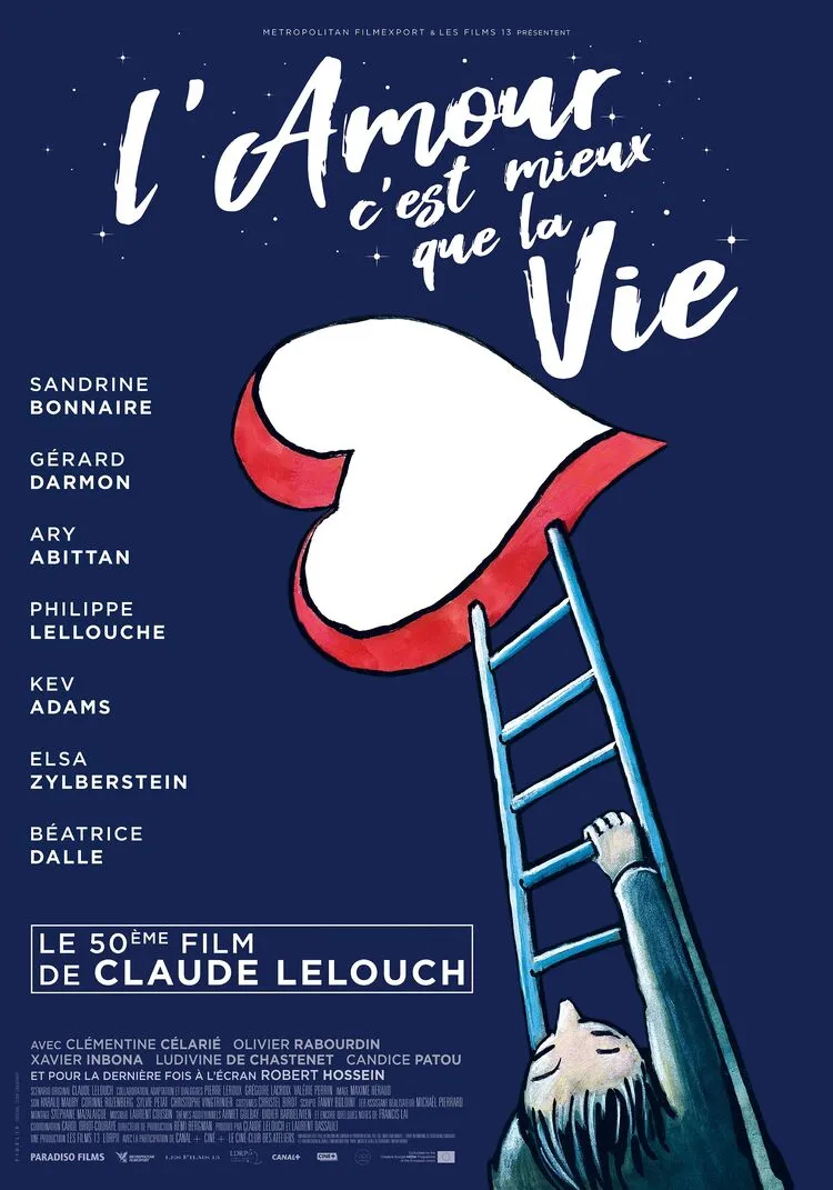 L'amour c'est mieux que la vie poster