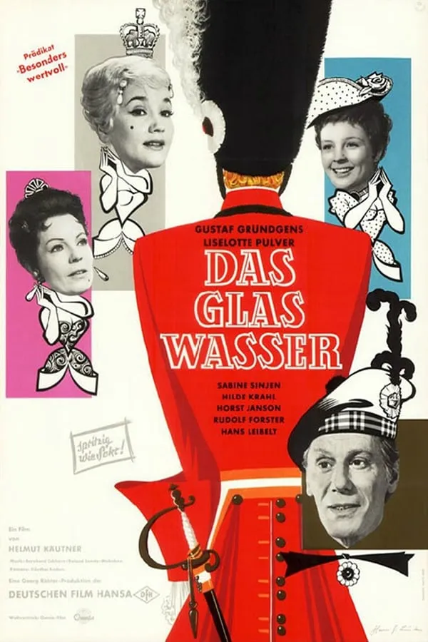 Das Glas Wasser poster