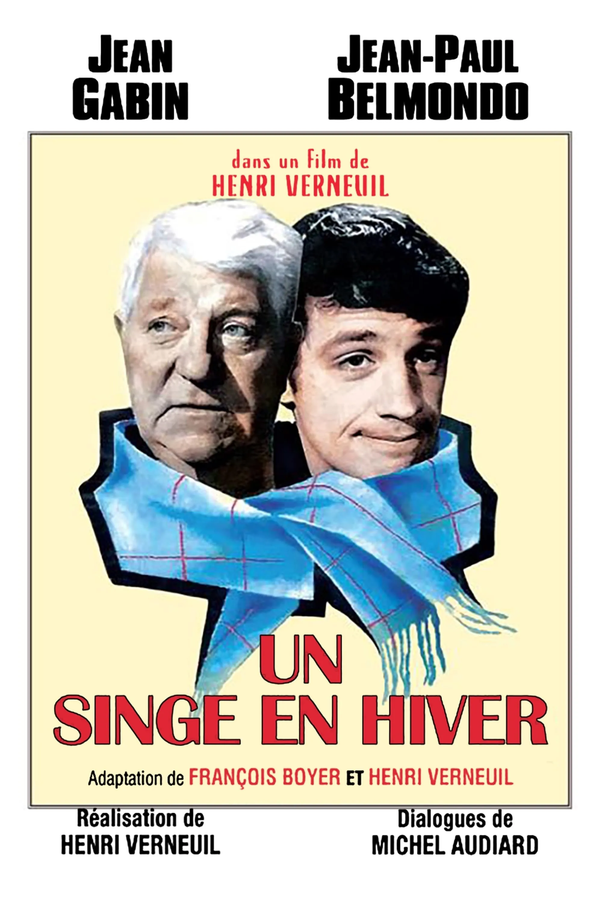 Un singe en hiver poster