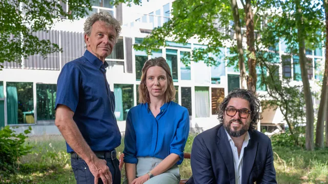 Portret van Marc Josten, Adinda Akkermans en Ahmet Polat