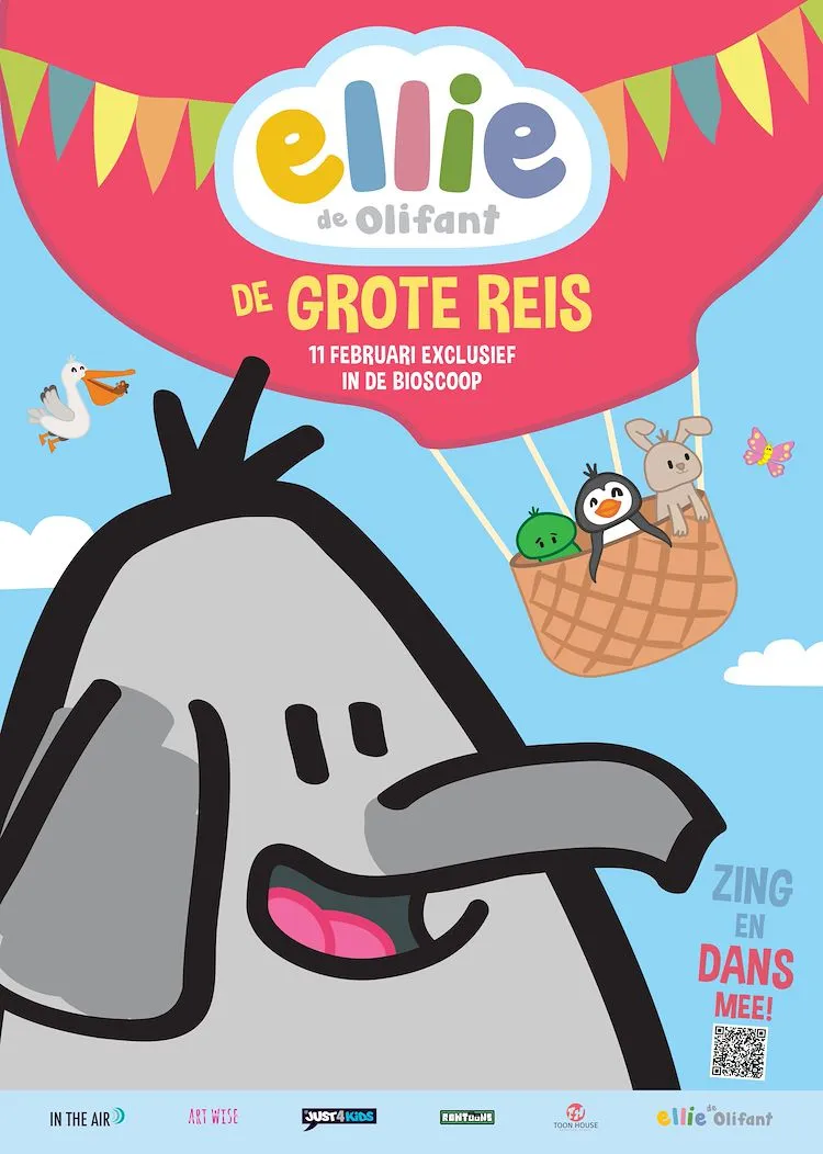 Ellie de Olifant – De Grote Reis poster