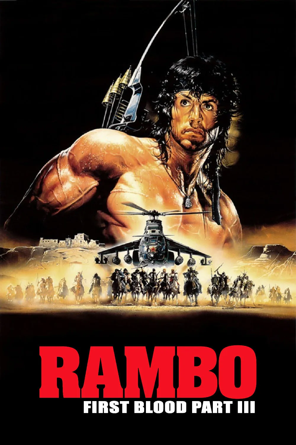 Rambo III poster