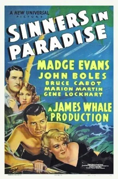 Models in paradise poster