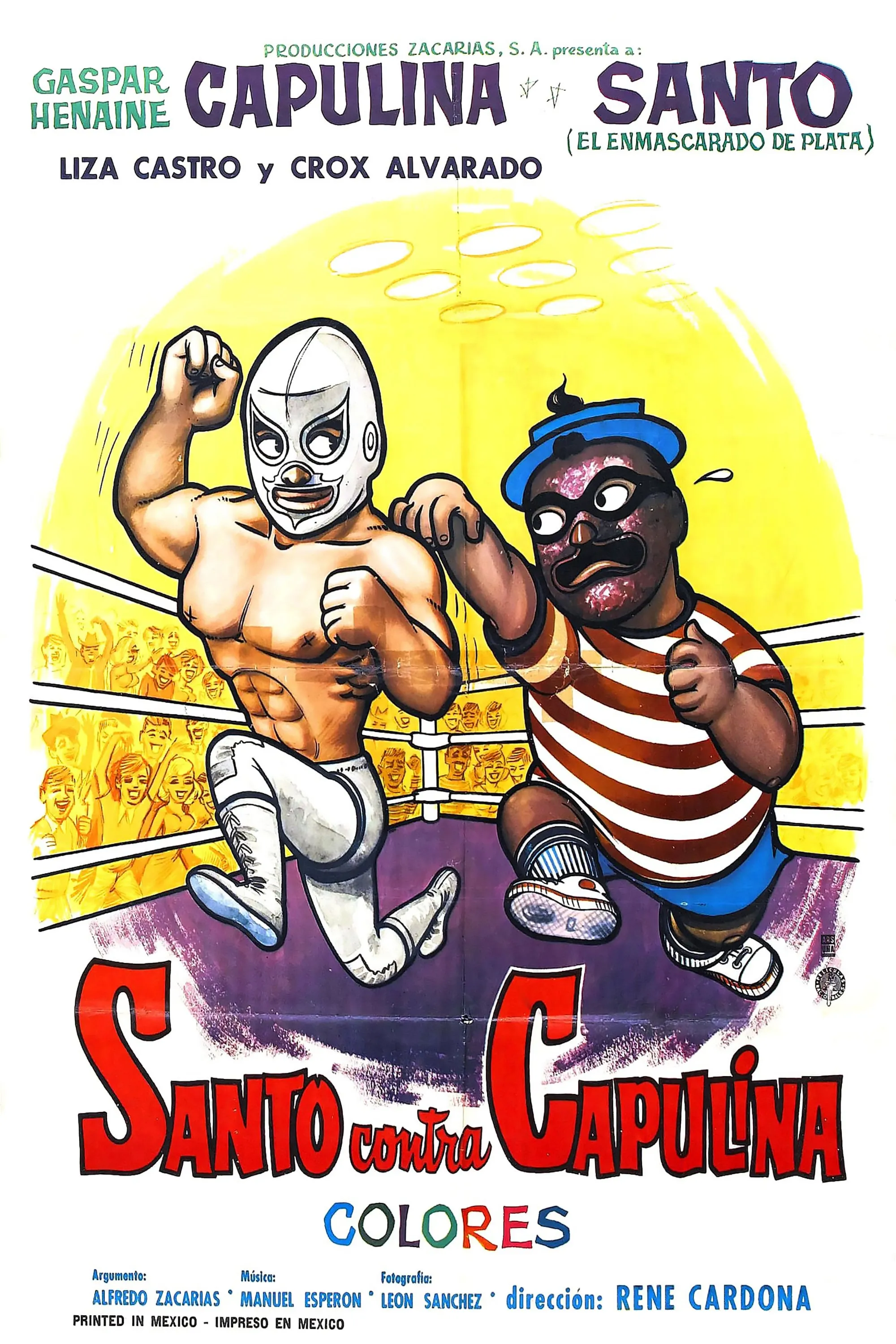 Santo contra Capulina poster