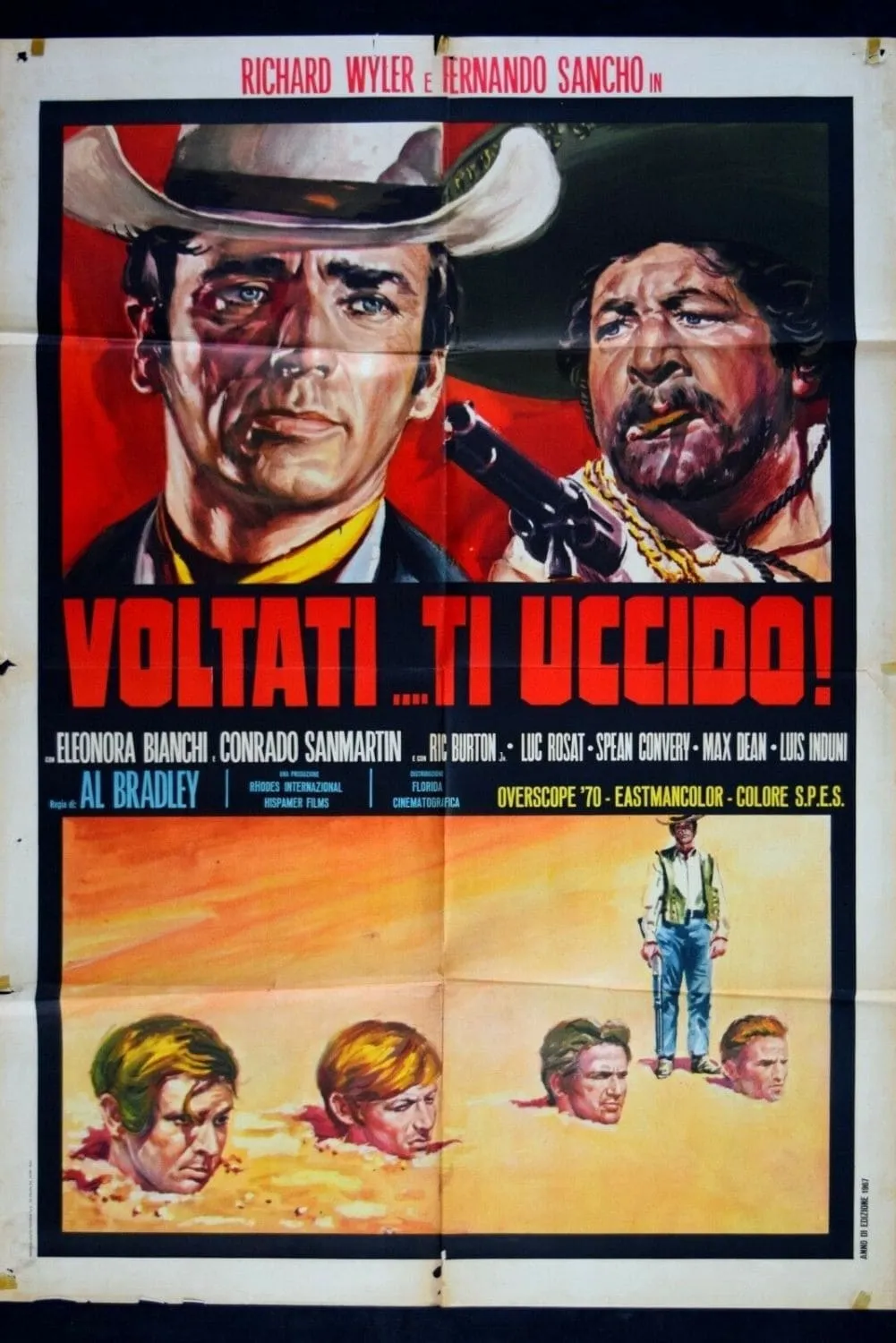Voltati...ti uccido poster