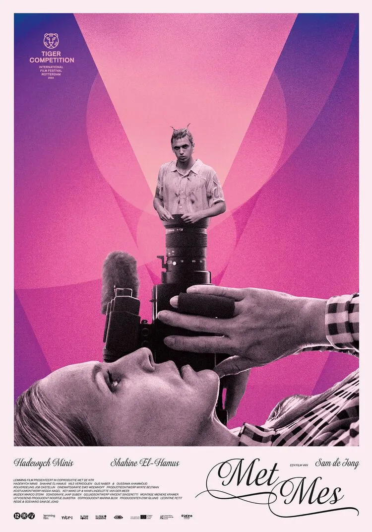 Met mes poster